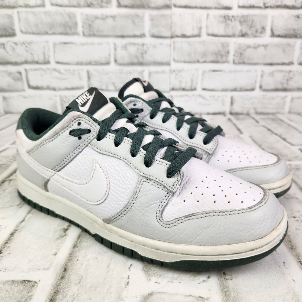 Nike Dunk Low Retro SE Men's Sz 8.5 Photon Dust Vintage Green Athletic Sneakers